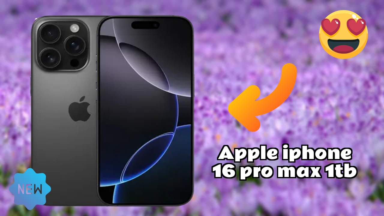 Apple IPhone 16 Pro Max 1TB RAM Performance: 8 GB RAM Multitasking