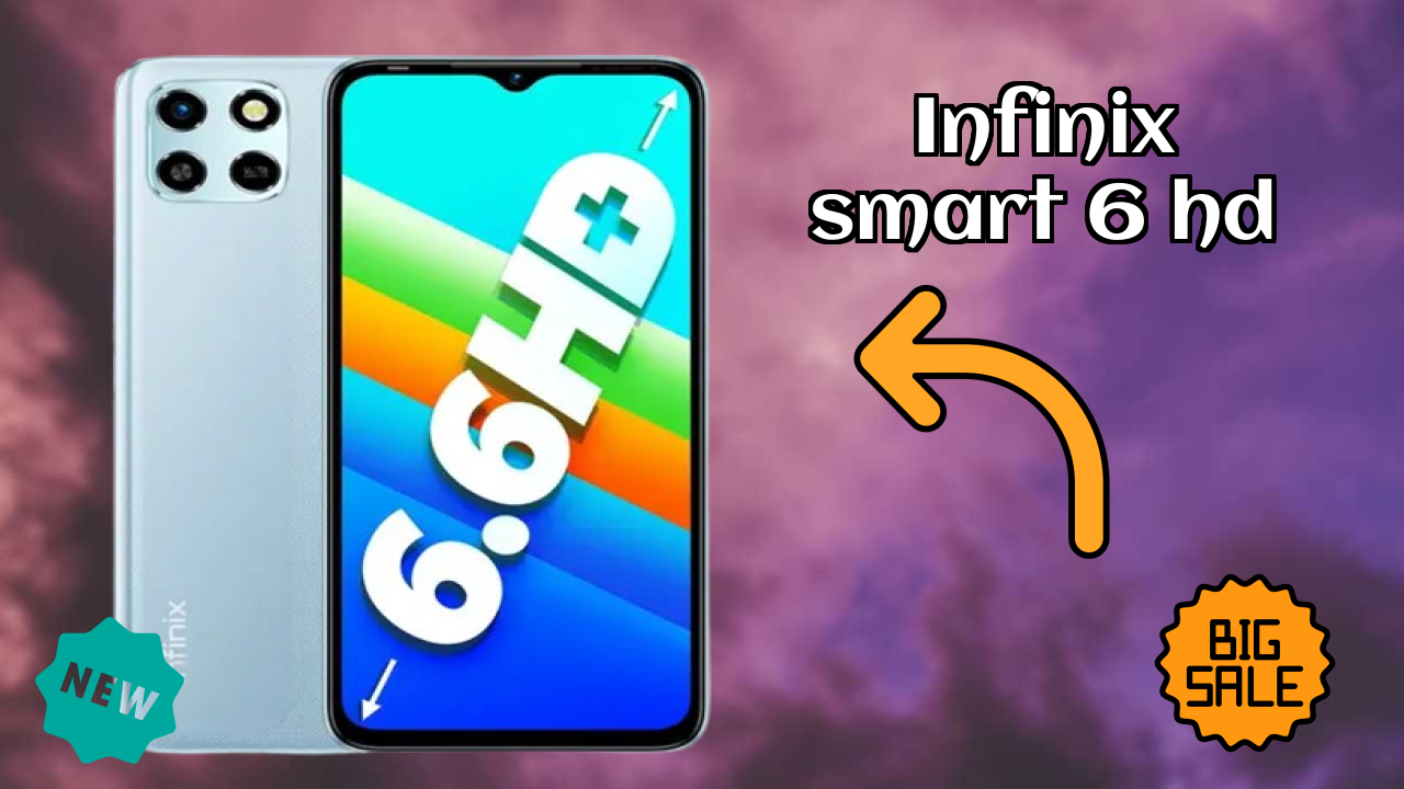 Infinix Smart 6 HD Price Drop: Now at ₹6,890 Only