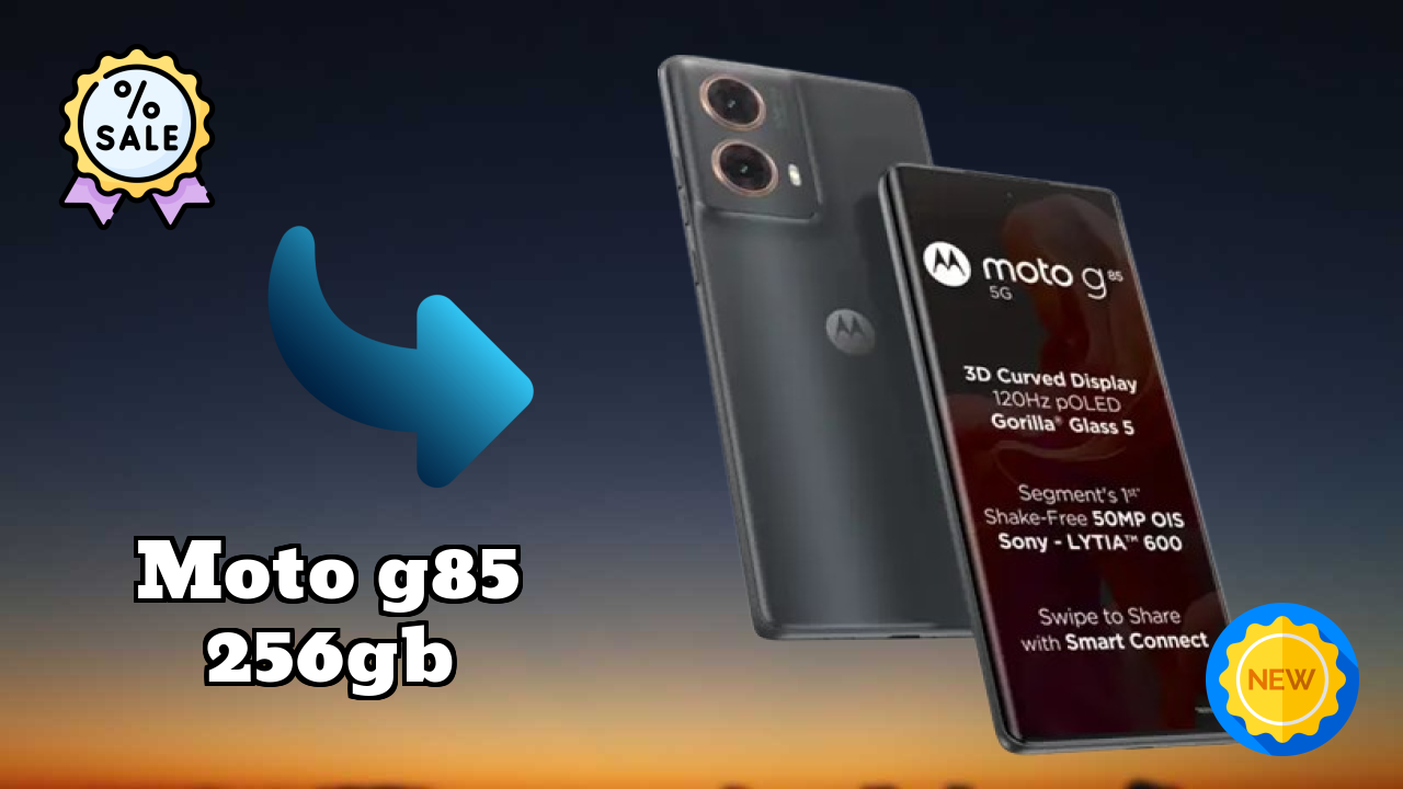 Moto G85 256GB Display Review: 6.67 Inches (16.94 Cm) Screen Test