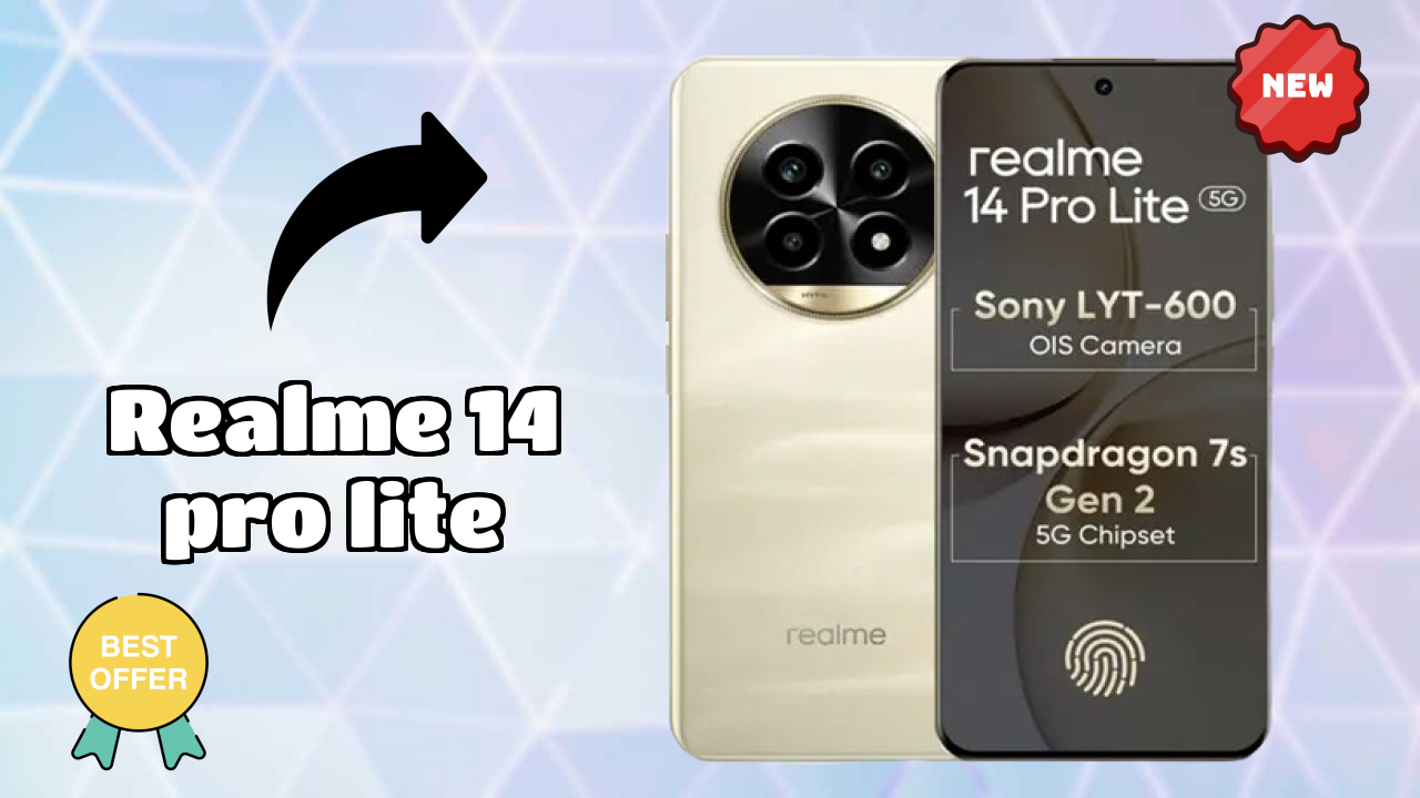 Realme 14 Pro Lite at ₹17,999 - Best Phone in This Range?