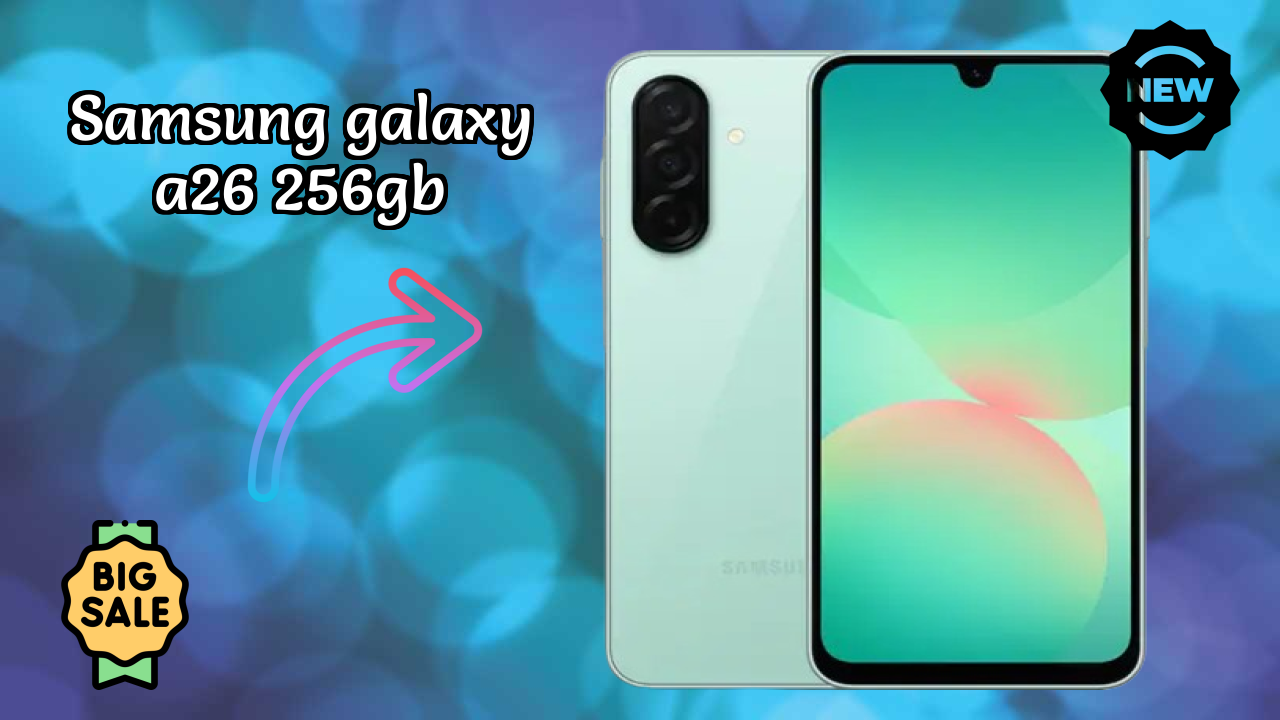 Samsung Galaxy A26 256GB at ₹26,999 - Everything About It