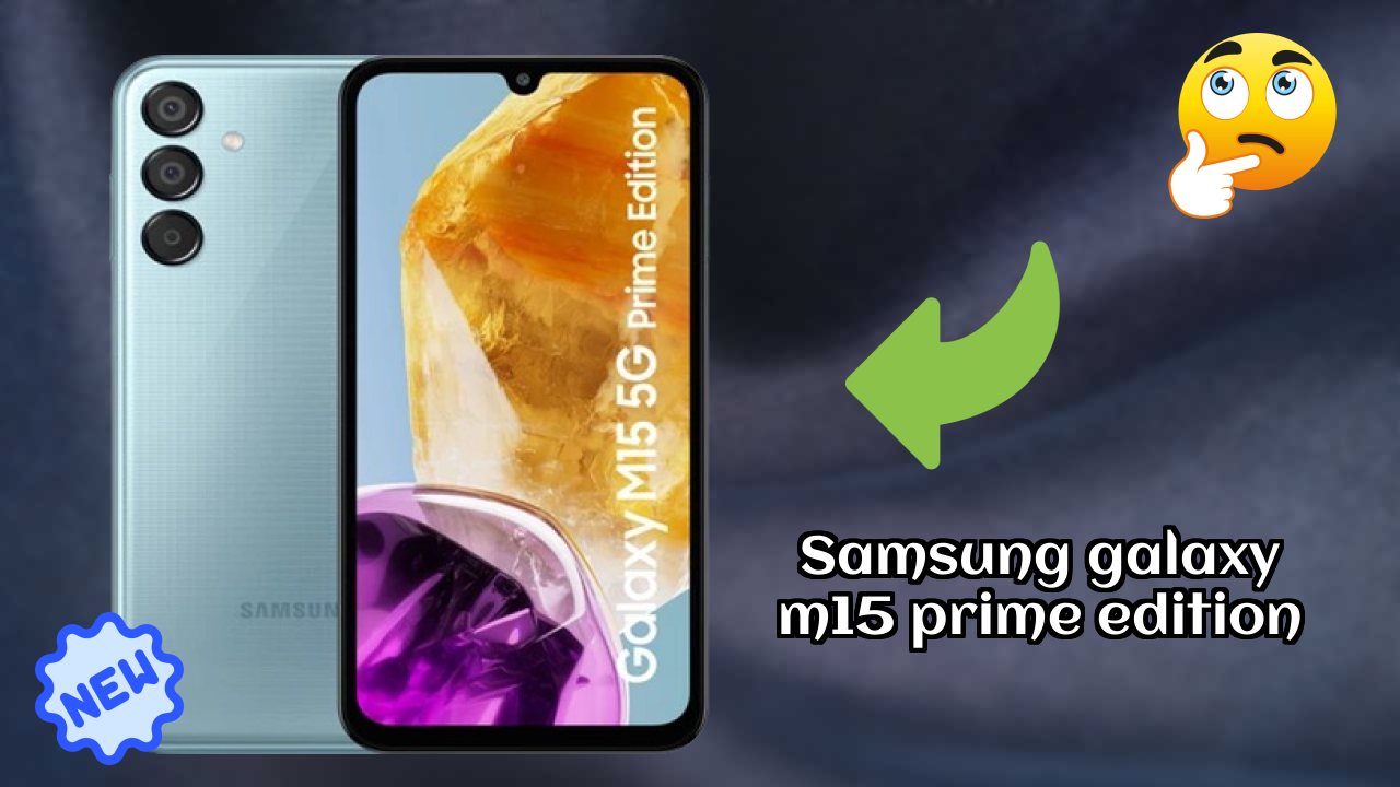 Samsung Galaxy M15 Prime Edition Display Technology: 6.6 Inches (16.76 Cm) Screen