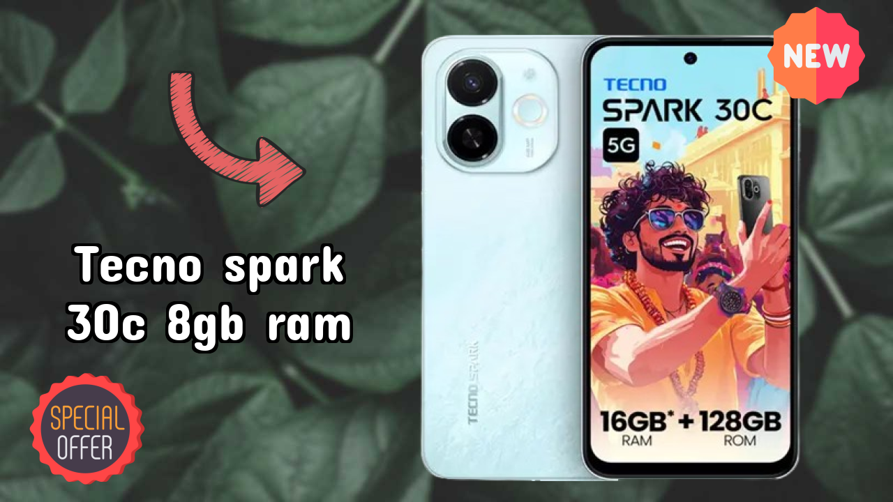 Tecno Spark 30C 8GB RAM Display Quality: IPS LCD Explained