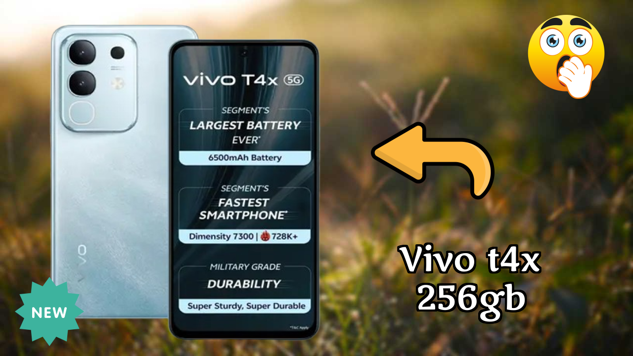 Vivo Fans: Vivo T4X 256GB Now Available at Just ₹16,499