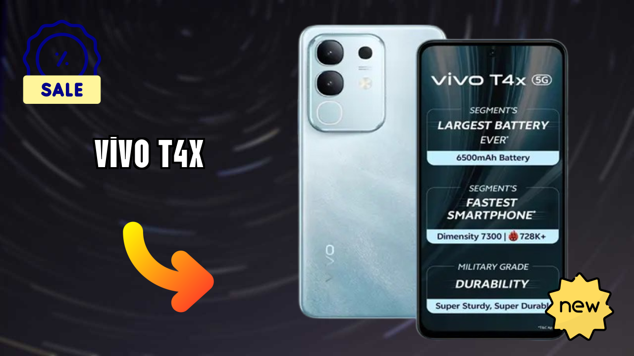 Vivo T4X Battery Life: 6500 MAh How Long Lasts