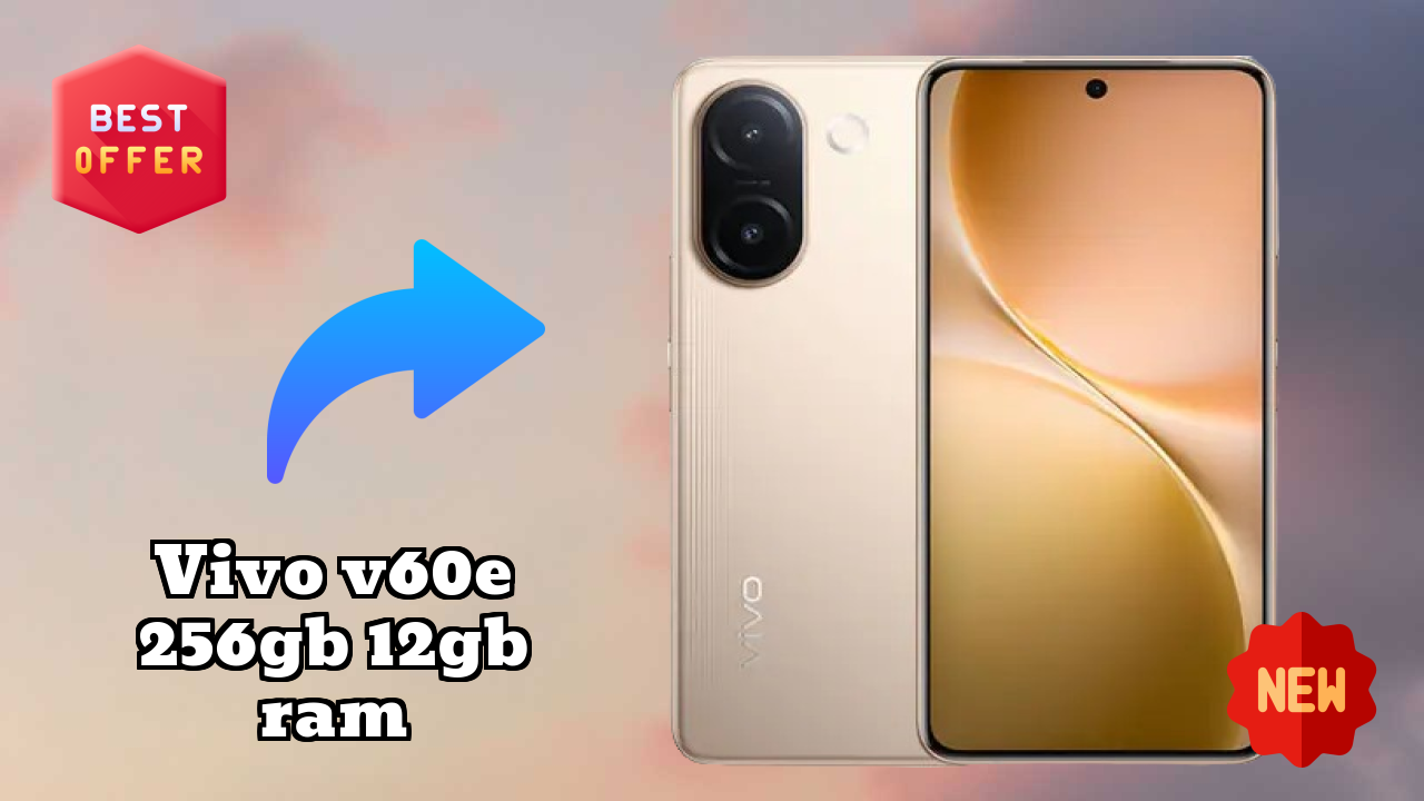 Is Vivo V60e 256GB 12GB RAM Good for Photography? 200 MP + 8 MP Rear Camera Review
